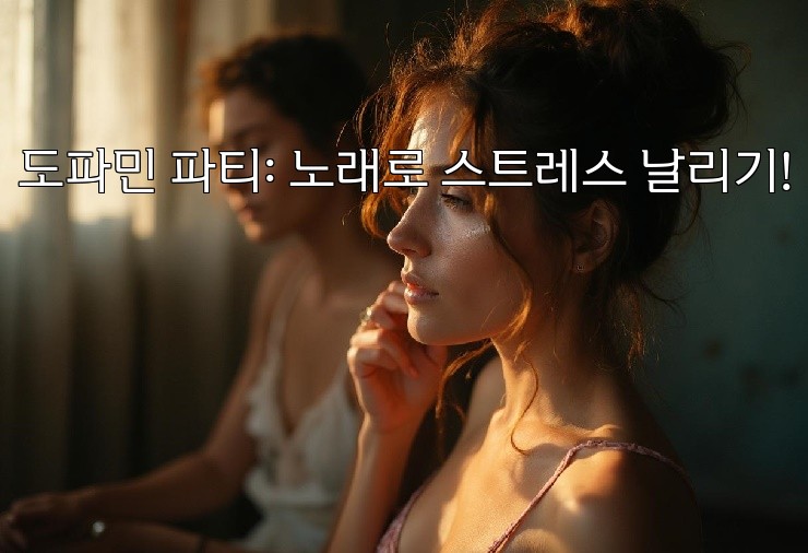 도파민 파티: 노래로 스트레스 날리기!